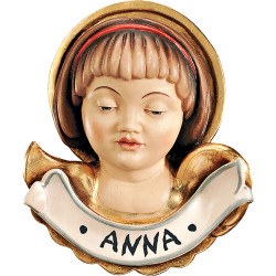 Cabeza de ángel de la guarda